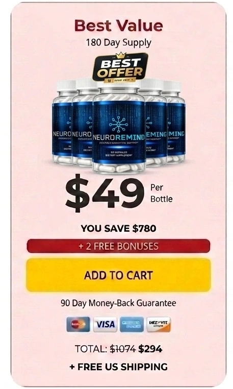 NeuroRemind- 6 Bottle